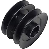 Deckspindel Doppelrolle Ersetzt 756-0638 Für MTD Rasentraktor LT16, LT165, LT18, LT185