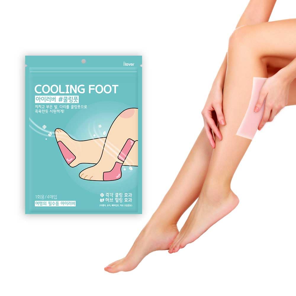 Cooling Module Foot iLover coolingfoot 6 Pack(in 24sheet) Foot and Leg Pad for Cooling ...