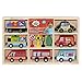 KIDS PREFERRED Ryan's World 7 Piece Wooden Vehicle Set and Accessories