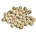 Dealglad 200Pcs 10mm Wooden Beads, Unfinished Natural Wood Spacer Beads Wooden Loose Beads for Crafts DIY Jewelry Making