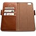 Dreem Fibonacci Folio ONLY Replacement (2015-2018 PC Version) for iPhone 6-Plus & 6s-Plus - Caramel Brown
