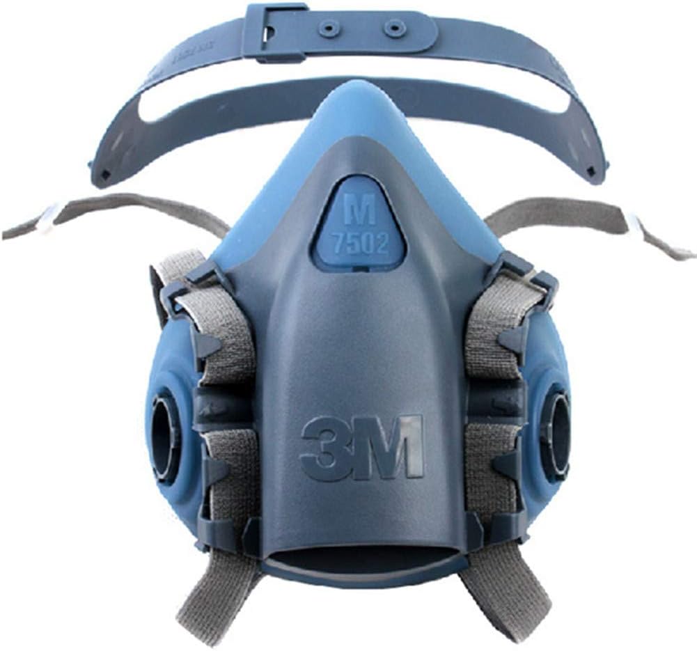PengTribe Medium Half Facepiece Reusable Respirator 7502/37082(AAD) Respiratory Protection (1 Pack)
