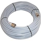 100 ft RG8X Coax Cable for CB/Ham Radio w/ PL259 Connectors - Workman 8X-100-PL-PL
