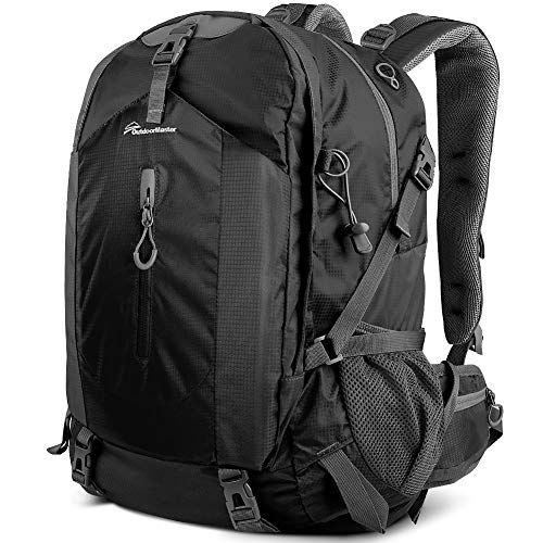 OutdoorMaster Hiking Backpack 50L Weekend Pack w/Waterproof Rain