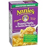 Annie's Homegrown Soup, Bunny Pasta and Chicken Broth, 17 Ounce (Pack of 8)