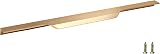 highdecora Long Profile Pull Handle 2 Gold for Furniture & Cabinets view 1