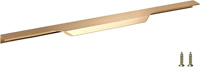 highdecora Long Profile Pull Handle 2 Gold for Furniture & Cabinets
