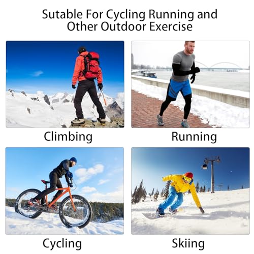 MEETWEE Men's Thermal Underwear, Long Thermal Underwear, Winter Trousers, Leggings, Functional Underwear Skiing