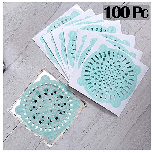 Drain Hair Catcher, Shower Drain Cover Protector with Drain Stopper, Hair Stopper Trap Suitable for Bathroom Bathtub Sink(100pc) - Thumbnail 7