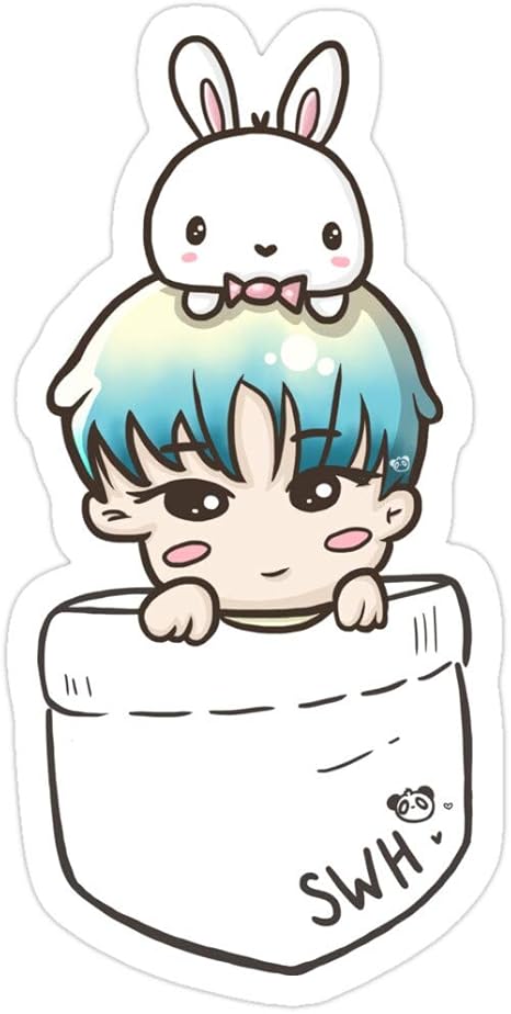 wonho monsta x sticker pack paper paper party supplies stokfella com