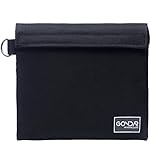 GONDAR Smell Proof Bag 7x6 - Small Pouch | Premium Activated Carbon Lining | Odor Locking Stash Bag | Smellproof Zipper, Waterproof | Store Herbs Dried Food Tea Rolling Accessories Grinder Vaporizer