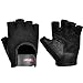 Weight Lifting Gloves for Men, Fitness Gym Exercise Workout Gloves Black (PAIR) L