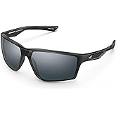 KastKing Osage Polarized Sport Sunglasses for Men and Women, Ideal for Driving Fishing Cycling Running, UV Protection