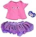 Baby Alive 75186 Pink Tee & Tutu Single Outfit Set