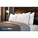 WonderSleep Premium Adjustable Loft [King Size 2-Pack] - Shredded Memory Foam Pillow for Home & Hotel Collection + Washable Removable Cooling Bamboo Derived Rayon Cover - 2 Pack King