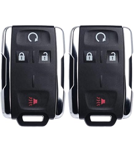 thumbnail image 2 of Key Fob Two Keyless Entry Remote Control Car Keys 4 Button Smart Key 433mhz Compatible 2013 2018 Dodge Ram 1500 2500 3500 4500 5500 Gq4 53t 46chip Re 2 of 9