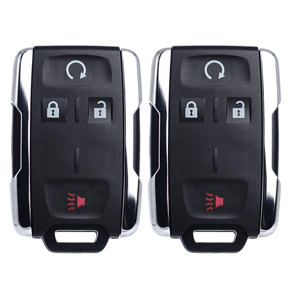 Photo 1 of SUPALAND Keyless Entry Remote Start Control Key Fob Replacement Fits for Chevy Silverado GMC Sierra 1500 2500 3500 2014-2016 2017 2018 2019 2020 GMC Canyon Chevrolet Colorado 2015-2021 M3N-32337100