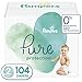Diapers Size 2, 104 Count - Pampers Pure Protection Disposable Baby Diapers, Hypoallergenic and Unscented Protection, Giant Pack (Old Version)