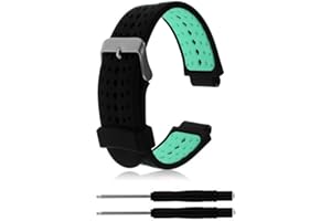 ZSZCXD Soft Silicone Replacement Watch Band for Garmin Forerunner 230/235 / 220/620 / 630/735 Smart Watch