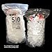 510 Central 30mL Unicorn Bottles LDPE Plastic Thin Tip (100 Pack, Multi Color Caps)