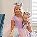 FULLIN Hair Hoop Unicorn Headband Hair Hoop Kids Cat Ears Flower Headband Halloween Cosplay Costume Makeup Birthday Party Headdress