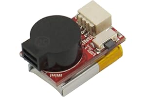 VIFLY Finder Mini FPV Racing Drone Buzzer with Built-in Battery Lost Drone Alarm Tracker 100dB for FPV Drones and RC Planes (1pc Package)