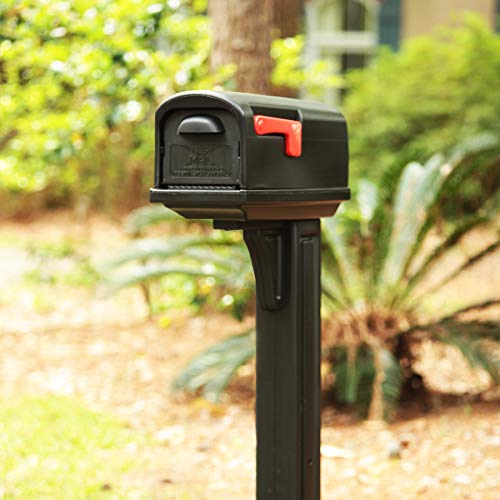 Gibraltar Mailboxes Classic Medium Capacity DoubleWalled Plastic Black