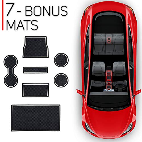 PBC Products Tesla Model 3 All Weather Floor Mats 20172022 with Cup