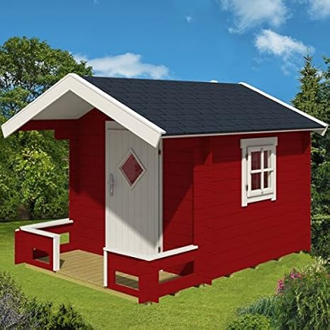 Greenway 1 8m X 2 7m Strawberry Log Cabin Fast Delivery Log