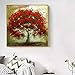MXJSUA 5D Diamond Painting Full Round Drill Kits for Adults Pasted Arts Craft for Home Wall Decor Falling Flower Tree 12x12in