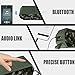 Barsone Portable Wireless Bluetooth Speaker, Built-in Mic, Dual-Driver IPX6 Waterproof/Shockproof/Dustproof Speaker with Superior Sound for Camping, Hiking, Biking, Partying, Home, Beach - Camouflage