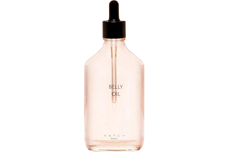 HATCH Belly Oil, Pregnancy & Postpartum Skincare for Stretch Marks, Quick-Drying for Full Body & Soothes Irritation, Plus Vegan, Clean & Plant-Based, 6.7 Fl Oz