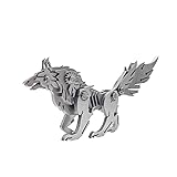 3D Metal Model Kits, Mechanical Wolf 3D Metal