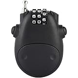 Sonew3 Digit Code Combination Password Lock for Stroller Stroller Password Security Lock(Black)