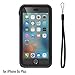 Waterproof Case for iPhone 6s Plus, Shock Proof, Drop Proof by Catalyst for iPhone 6s+ with High Touch Sensitivity ID (Black & Space Gray)