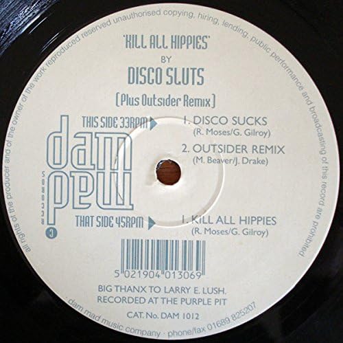 Kill All Hippies [12" VINYL]