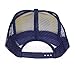 American Flag Patriotic USA Classic 5 Panel Mesh Snap Back Trucker Hat Navy