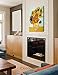 DECORARTS - Twelve Sunflowers, Vincent Van Gogh Art Reproduction. Giclee Canvas Prints Wall Art for Home Decor 30x24