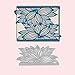 Ireav Flower Border Edges Metal Cutting Dies Wedding Invitation Greeting Card Embossing Stencil DIY Paper Card Making Die-cuts Tool for Scrapbooking Photo Album Gift Decorative (7.16 x 3.62 inch)