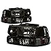 Auto Dynasty Headlights Assembly Compatible with 1999-2006 Chevy Silverado Suburban Tahoe 1500 2500 HD 3500, 4Pcs Halogen Headlamps Replacement w/Bumper Lamps, Smoked Lens Amber Corner