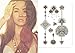 Terra Tattoos Black Tattoo Flash Sheets Designs of Butterflies, Flowers, Henna, Elephants & more! Face Tattoos for Women Waterproof Nontoxic Long Lasting 75+ Designs for Vacation, Festivals Parties