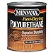 Minwax 63005444 Fast Drying Polyurethane Clear Finish, quart, Semi-Gloss primary