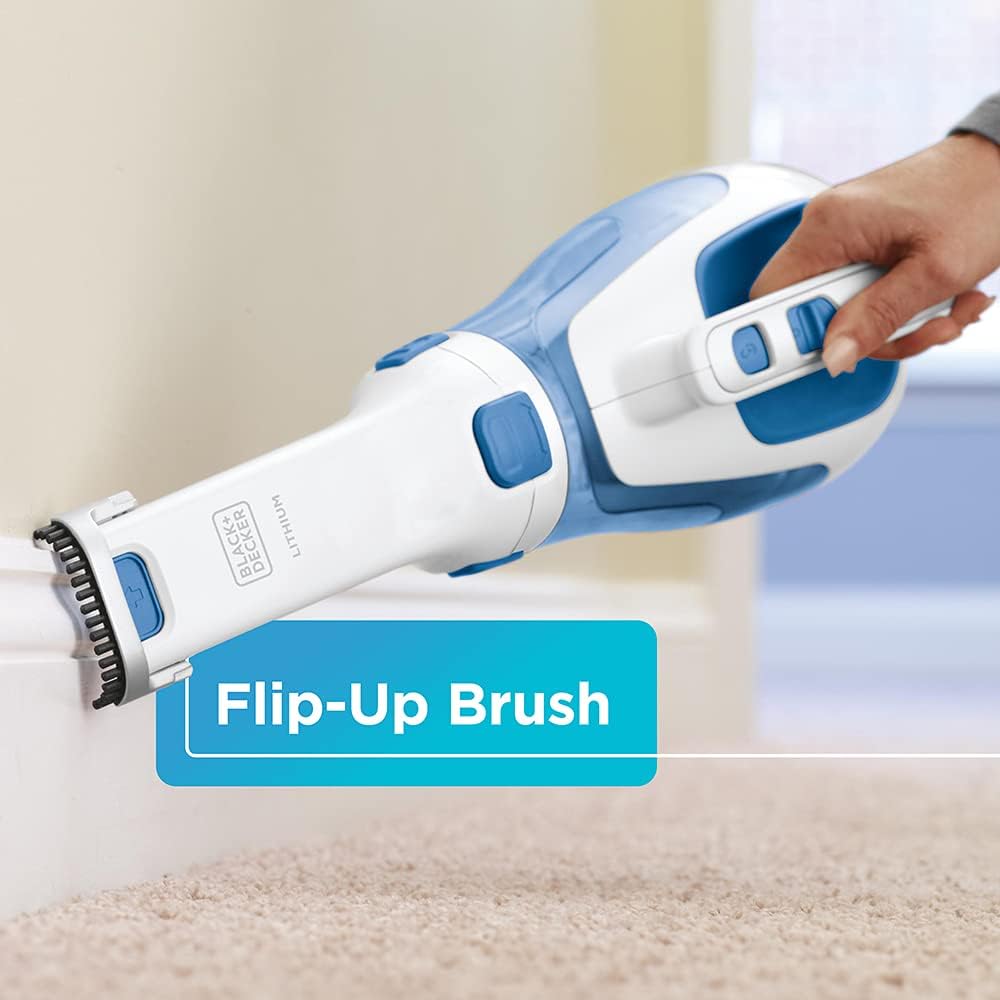 BLACK+DECKER dusbuster Handheld Vacuum, Cordless, Magic Blue (HHVI320JR02) -
