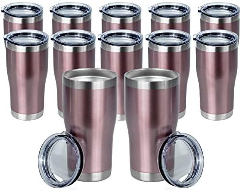 オンス 二重壁 ステンレススチール 真空断熱タンブラー コーヒー トラベルマグ 蓋付き 耐久性 パウダーコーティング 断熱 コーヒーカップ 冷たい飲み物や温かい飲み物用