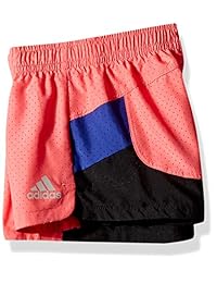 adidas Athletic - Pantalones cortos para niña