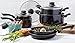 Amazon Basics 10-Piece Nonstick Cookware Set