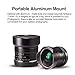 7artisans 7.5mm F2.8 II V2.0 Fisheye Lens with 190° Angle of View, Compatible with Olympus and Panasonic MFT M4/3 Mount Cameras