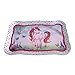 Lucy Locket 'Magical Unicorn' Kids Pretend Play Party Tin Tea Set & Carry Case (14 Piece) Pink Toy