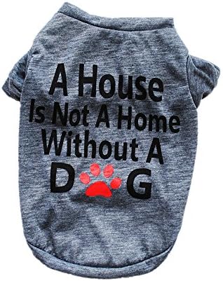 Malloom Pet Dog Vests Dog Clothes Dog Shirts and Tshirts Pet Dog Clothes Costume Cat Pet Clothes Apparel Vest Clothes for Small/Medium/Large Puppy Chihuahua/Yorkie/Teddy/Pomeranian