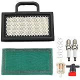 GY20575 LG499486S Air Filter Tune Up Kit for John Deere Lawn Mower Tractor Snow Blower 125 135 145 155C 190C D130 D140 L111 L118 L120 LA120 LA130 LA135 LA140 LA145 LA150 X130R X140 X155R X165